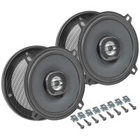 Hertz X 130 Lautsprecher Einbauset kompatibel mit Lada Niva Tür vorne 130mm Koaxial System