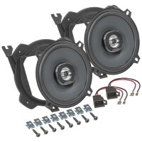 Hertz X 130 speaker installation kit compatible with Opel Corsa B C Tigra 130 mm coaxial system