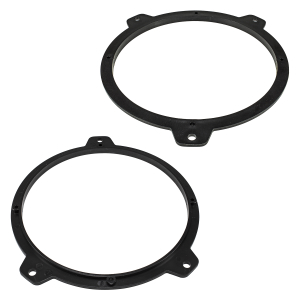 Speaker rings adapter brackets compatible with BMW 3 E46 front door for 165mm DIN speakers