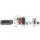 Steering wheel interface compatible with Nissan Note E11, including antenna adapter
