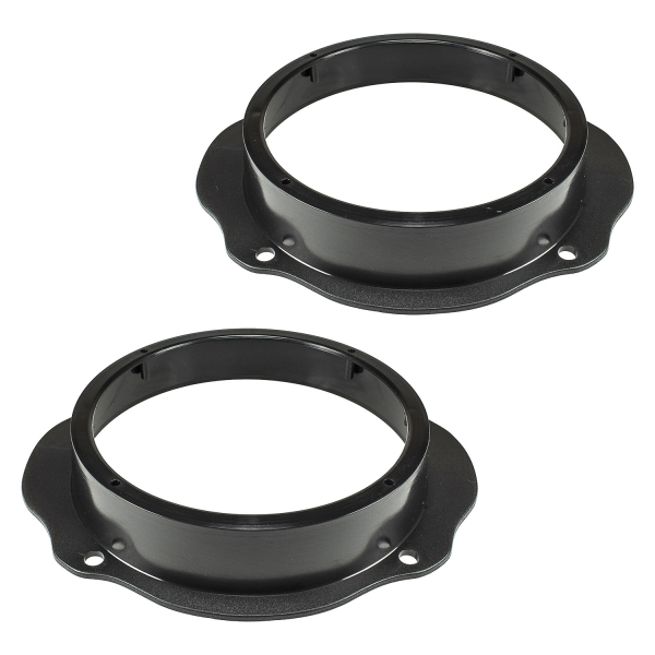 Speaker Rings Adapter Brackets compatible with Ford Focus C-Max Kuga Front Door for 165mm DIN Speakers