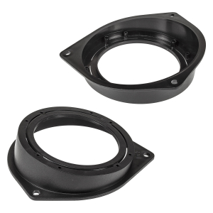 Speaker rings adapter brackets compatible with Opel Astra H Corsa D Grande Punto side part rear for 100mm or 120mm DIN speakers