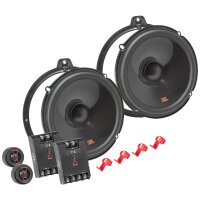 JBL Stage3 607CF Lautsprecher Einbauset kompatibel mit BMW 3er E46 165mm Komponenten System