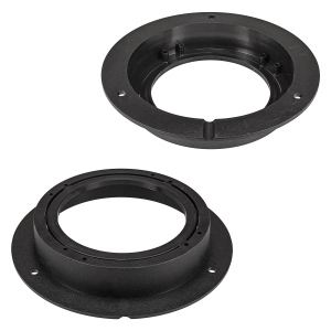 Speaker rings adapter brackets compatible with Mercedes A-Class W169 B-Class W245 door rear for 100mm or 120mm DIN speakers