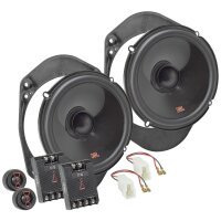 JBL Stage3 607CF Lautsprecher Einbauset kompatibel mit Mazda Jaguar div Modelle 165mm Komponenten System