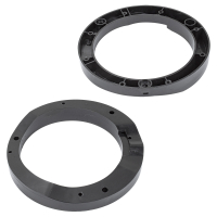 Speaker rings adapter brackets compatible with Mercedes E-Class W210 Estate door rear for 130mm DIN speakers