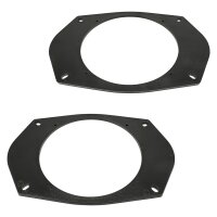 JBL Stage3 627F Lautsprecher Einbauset kompatibel mit Jeep Renegade Grand Cherokee II 165mm Koaxial System