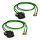 JBL Stage3 627F speaker installation kit compatible with Mercedes C, E, V, and G class front doors, 165 mm coaxial system
