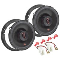 JBL Stage3 627F Lautsprecher Einbauset kompatibel mit Suzuki Ignis Balero Swift SX4 165mm Koaxial System