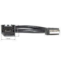 USB replacement adapter compatible with Alfa Romeo Mito, Opel Corsa E, and Adam