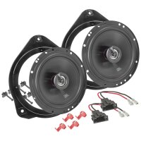 JBL Stage2 65F speaker installation kit compatible with Audi A1, A3, A5, TT side panel 165 mm coaxial system