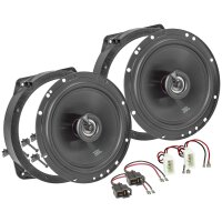 JBL Stage2 65F speaker installation kit compatible with BMW Mini 2001-2008 165mm coaxial system