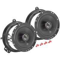 JBL Stage2 65F speaker installation kit compatible with Toyota Yaris Verso Renault Captur 165mm coaxial system