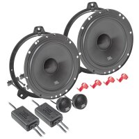 JBL Stage2 65CF Lautsprecher Einbauset kompatibel mit BMW 3er E46 165mm Compo System
