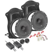 JBL Stage2 65CF speaker installation kit compatible with Ford Transit Connect 2013 front door 165mm component system