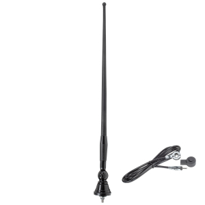 Highly flexible universal rubber antenna AM/FM FM approx....