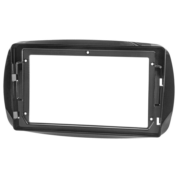 Tomzz Audo Doppel DN Radoblende Set Passt Für Smart Fortwo 451 Forfour 454 Schw Autoradio