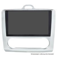 Radioblende für 9 Zoll Tablet Gerät kompatibel mit Ford Focus Klimaautomatik 2005-2011