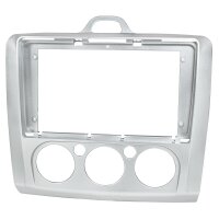 Radioblende für 9 Zoll Tablet Gerät kompatibel mit Ford Focus manuelle Klima 2005-2011