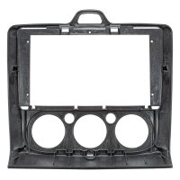 Radioblende für 9 Zoll Tablet Gerät kompatibel mit Ford Focus manuelle Klima 2005-2011