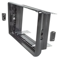 Universal mounting kit 9-inch tablet device holder for double DIN radio panel 183x103mm cutout