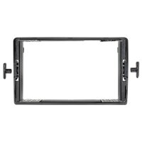 Universal mounting kit 9-inch tablet device holder for double DIN radio panel 183x103mm cutout