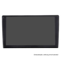 Universal mounting kit 9-inch tablet device holder for double DIN radio panel 183x103mm cutout