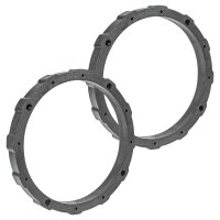 Hard PVC spacer ring for 165mm DIN speakers, height approx. 18mm