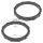 Hard PVC spacer ring for 165mm DIN speakers, height approx. 18mm