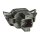 Doppel DIN Radioblende kompatibel mit Ford C-Max DXA ab 2010 Kuga DM2 ab 2012 Piano Lack mit Warnblinkschalter