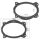 Speaker rings adapter brackets compatible with Toyota Lexus for 6 x 9 inch 152x230cm speakers