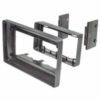 Universal Montagekit 9 Zoll Tablet Geräte Halterung für Doppel DIN Radioblende 172x97+178x103mm Einbauöffnung