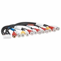 Originalradio Anschlußkabel 20 Pin Vorverstärker AUX kompatibel mit Alpine IVA-D106