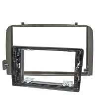 Radio panel for 9-inch tablet device compatible with Alfa Romeo 147 GT dark silver metallic