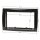 Radioblende für 9 Zoll Tablet Gerät kompatibel mit Fiat Bravo (Typ 198) 2007-2014 Piano Lack schwarz