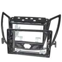 Radio bezel for 9-inch tablet device compatible with Ford C-Max DXA from 2010 Kuga DM2 from 2012 Piano black finish