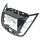 Radio bezel for 9-inch tablet device compatible with Ford C-Max DXA from 2010 Kuga DM2 from 2012 Piano black finish