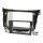 Radio bezel for 9-inch tablet device compatible with Hyundai i30 GD from 2011-2017 Piano black finish