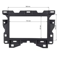 Radioblende für 9 Zoll Tablet Gerät kompatibel mit Mercedes Sprinter W907 W910 2018-2023