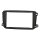 Radio panel for 9-inch tablet device compatible with Smart fortwo 451 facelift from 10/2010-2014, black