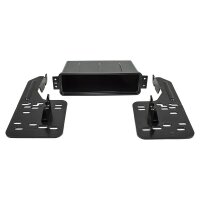 Radio bezel for 9-inch tablet device compatible with Subaru Impreza Forester XV from 2018 Piano black finish