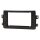 Radio bezel for 9-inch tablet device compatible with Suzuki SX4 2006-2014 Fiat Sedici 2006-2014 black