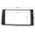 Radioblende für 9 Zoll Tablet Gerät kompatibel mit Toyota Corolla E12 2003-2008 schwarz