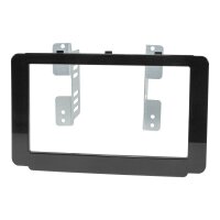 Radioblende für 9 Zoll Tablet Gerät kompatibel mit Toyota Hilux ab 2015 Piano Lack schwarz