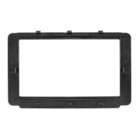 Radioblende für 9 Zoll Tablet Gerät kompatibel mit Toyota Hilux ab 2015 Piano Lack schwarz
