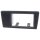 Radio panel for 9-inch tablet device compatible with Volvo S60, S70, C70, V70, dark gray