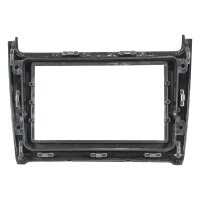 Radio bezel for 9-inch tablet device compatible with VW Polo Type 6C 2014-2018 Piano black finish