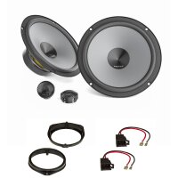 Hertz K-165 speaker installation kit compatible with Opel Corsa B C Tigra Vivaro Renault Traffic 165 mm composite system