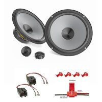 Hertz K-165 speaker installation kit compatible with Peugeot 1007, 206, 307, 406, 407, 165 mm composite system