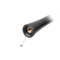 Replacement antenna rod compatible with Ford vehicles M5 female thread Anti Noise length approx 40cm